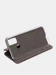 Бордовый чехол-книжка TECNO Spark 7
