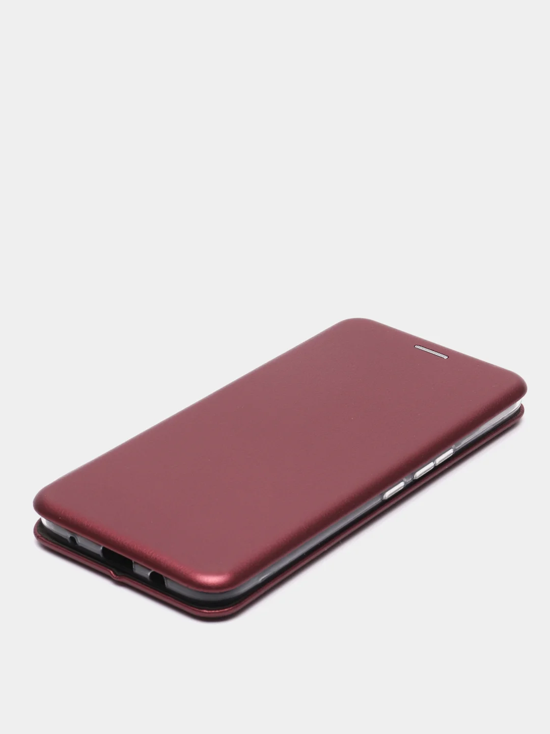 Бордовый чехол-книжка TECNO Spark 7
