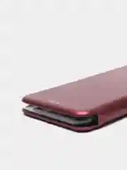 Бордовый чехол-книжка TECNO Spark 7