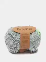 Небесно-голубой пряжа Fibra Natura Papyrus 78% Хлопок  22% Шелк 50г 120м 1 шт