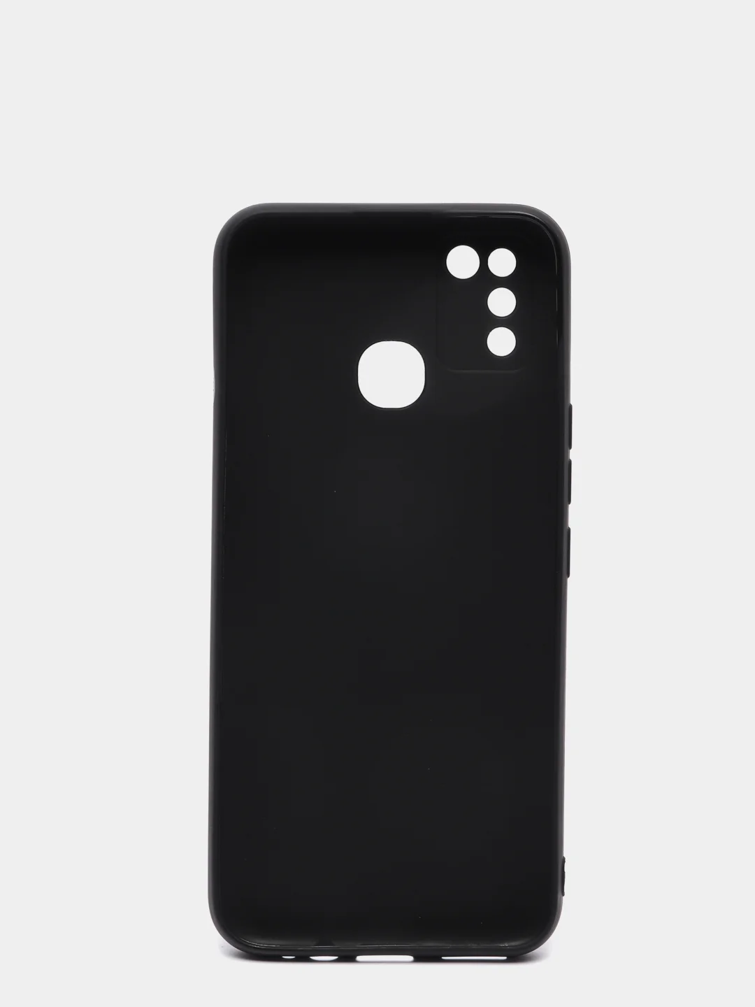 Черный чехол для Infinix HOT 10 LITE с защитой камеры