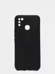 Черный чехол для Infinix HOT 10 LITE с защитой камеры