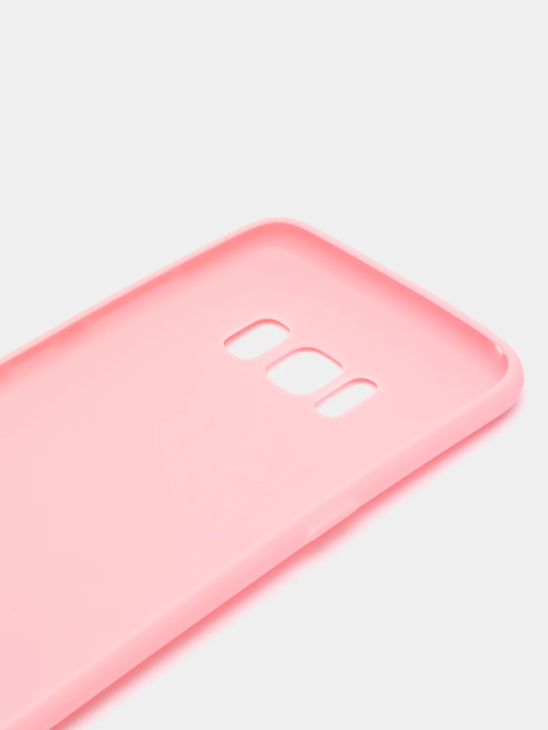 Розовый чехол Samsung Galaxy S8, Самсунг Галакси С8 силиконовый