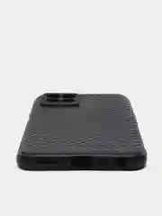 Чехол карбон с защитой камеры на Realme 8i