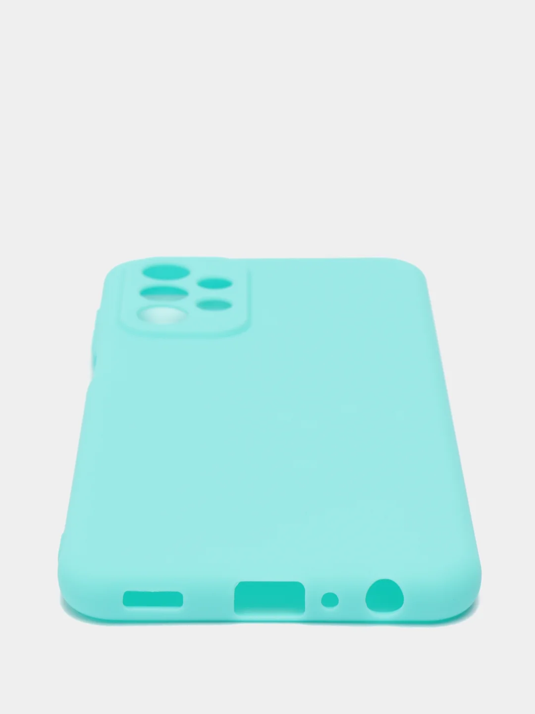 Бирюзовый чехол для Samsung Galaxy A23, силиконовый