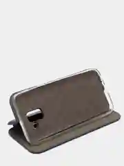 Синий чехол книжка Samsung Galaxy J6 (2018), Самсунг Галакси Джи6 (2018)