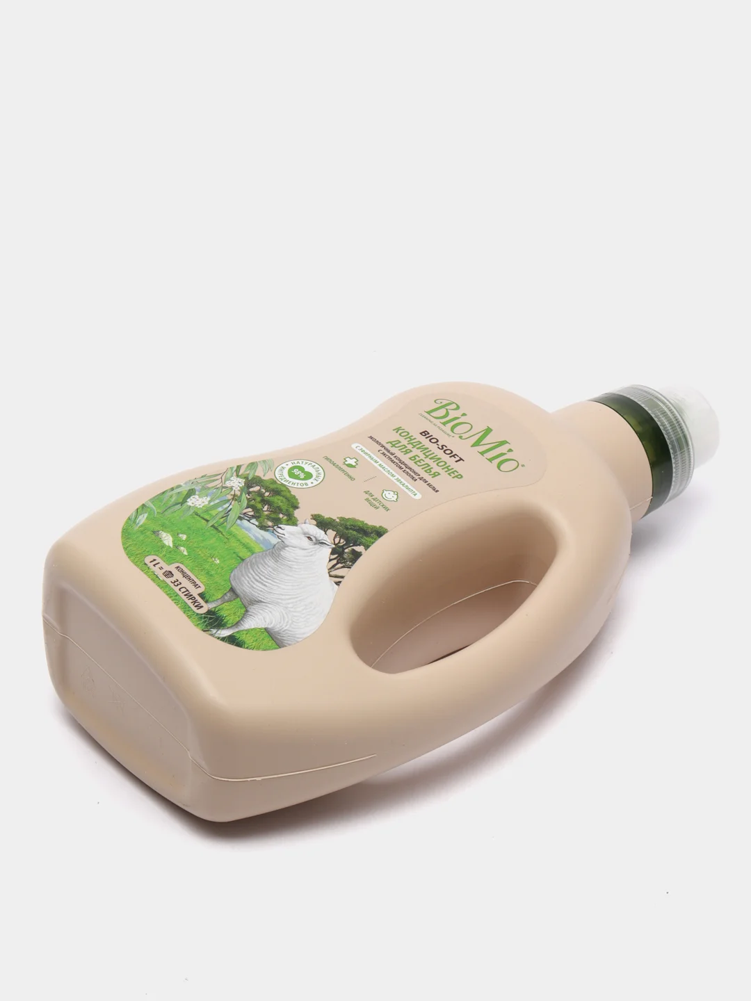 Кондиционер для белья BioMio Bio-Soft "Эвкалипт", экологичный, концетрат, 1 л