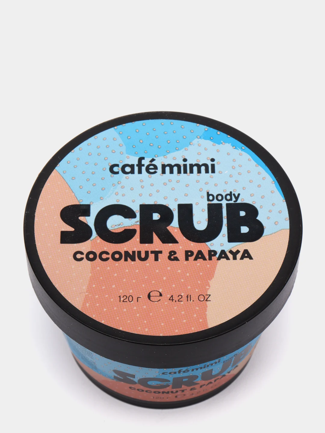 Скраб для тела кокос и папайя CafeMiMi 120 г