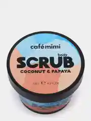 Скраб для тела кокос и папайя CafeMiMi 120 г