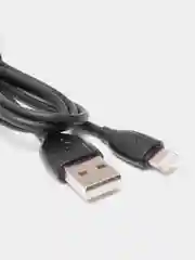 Черный кабель зарядный 1 m, Micro-USB/Type-C/Lightning для Android и Apple iPhone