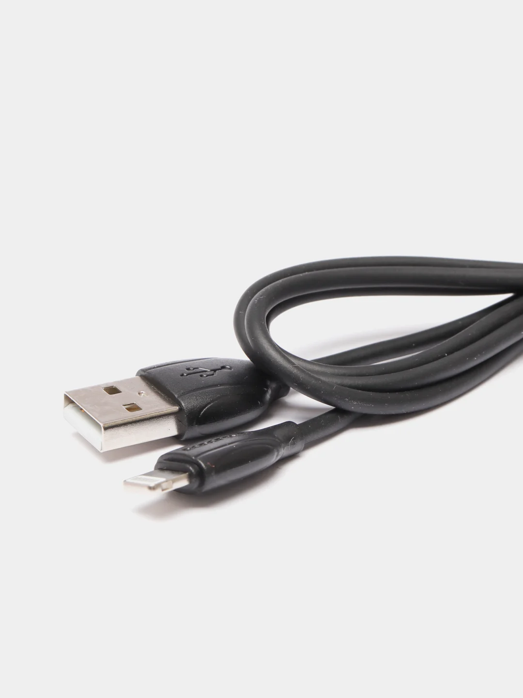 Черный кабель зарядный 1 m, Micro-USB/Type-C/Lightning для Android и Apple iPhone