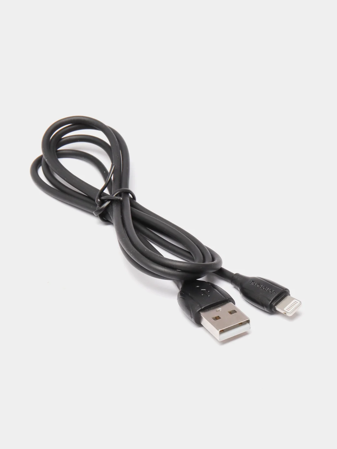 Черный кабель зарядный 1 m, Micro-USB/Type-C/Lightning для Android и Apple iPhone
