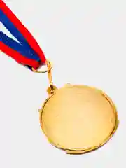 Медаль призовая, 1 место, золото, 4,3 х 4,6 см