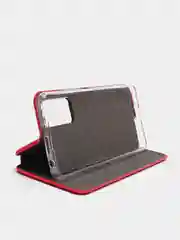 Красный чехол-книжка Xiaomi Redmi Note 11 pro
