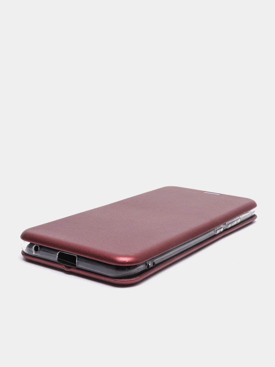 Бордовый чехол-книжка ZTE Blade A51