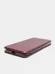 Бордовый чехол-книжка ZTE Blade A51