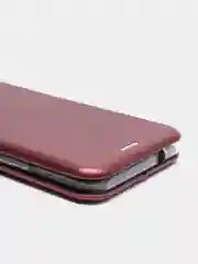Бордовый чехол-книжка ZTE Blade A51