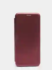 Бордовый чехол-книжка ZTE Blade A51