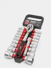 Набор головок торцевых с аксессуарами 1/2"DR, 832 мм, 20 предметов, AVS NG1220P