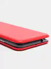 Красный чехол-книжка ZTE Blade A51