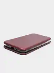 Бордовый чехол книжка ZTE A31