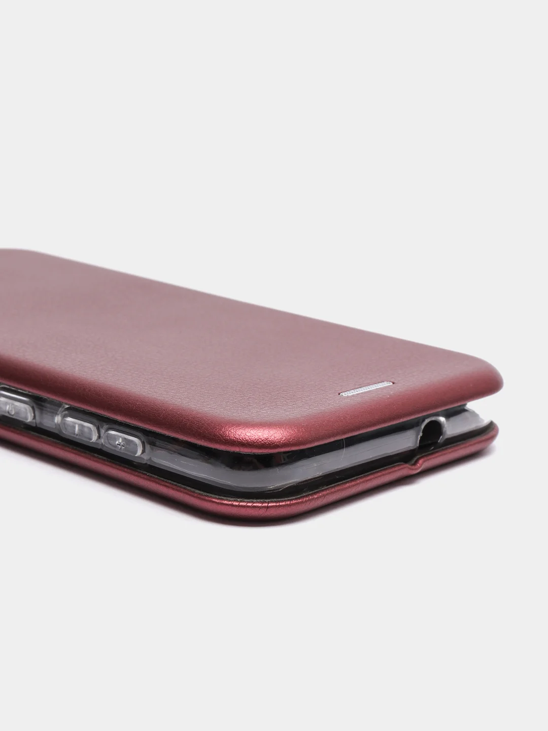 Бордовый чехол книжка ZTE A31