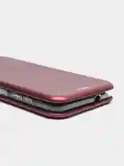 Бордовый чехол книжка ZTE A31