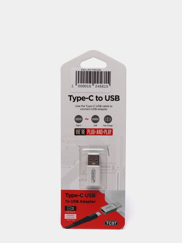 Адаптер переходник USB Type C