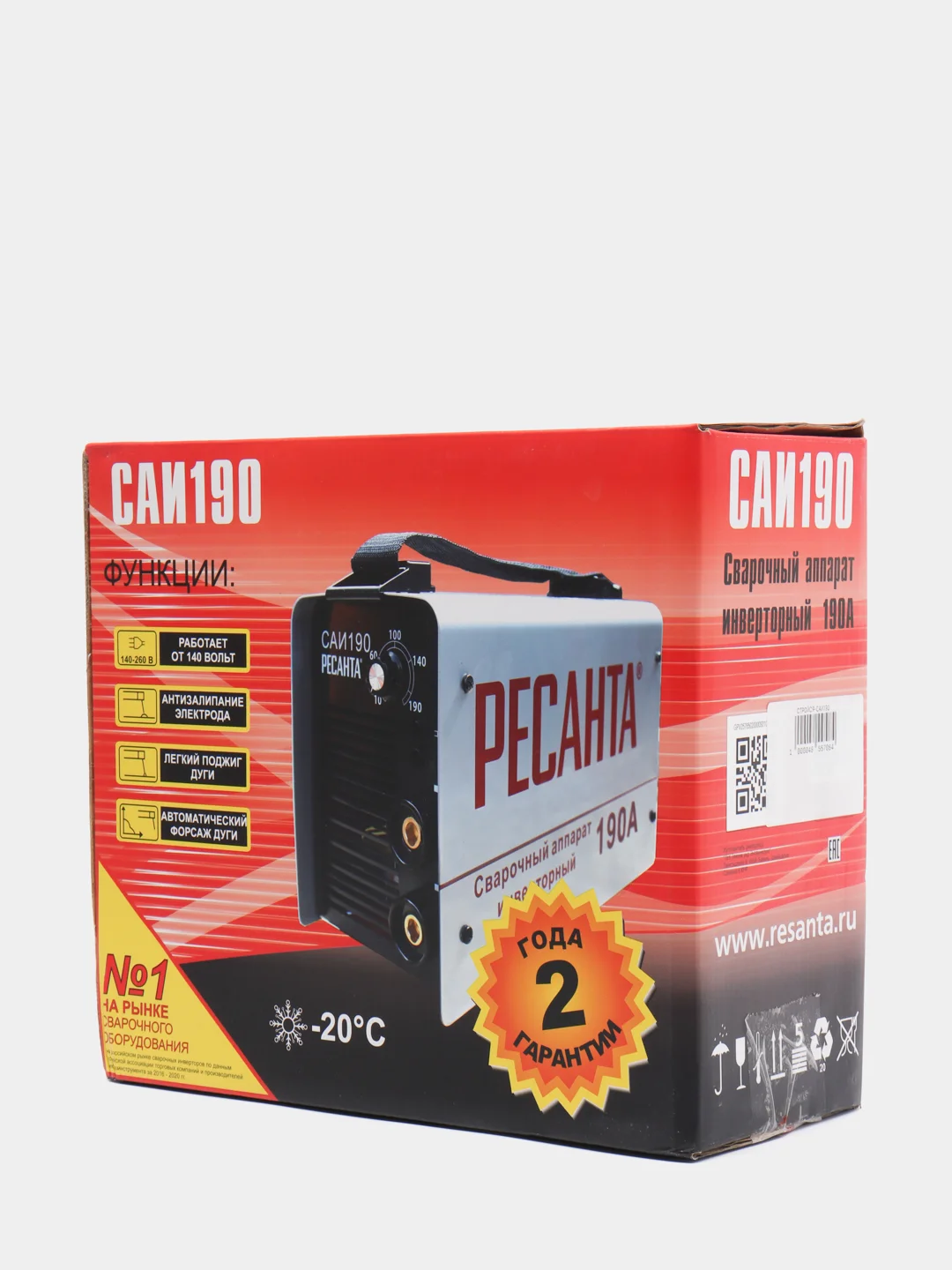 Сварочный аппарат инверторный САИ 190 Ресанта