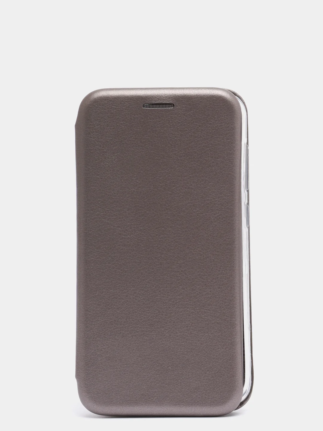 Серый чехол книжка на Xiaomi Redmi 4x