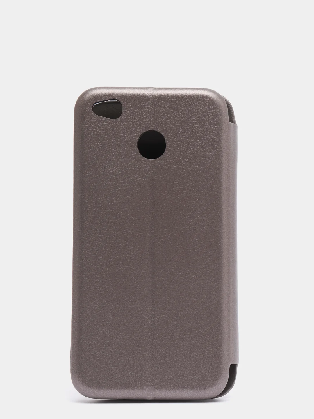 Серый чехол книжка на Xiaomi Redmi 4x