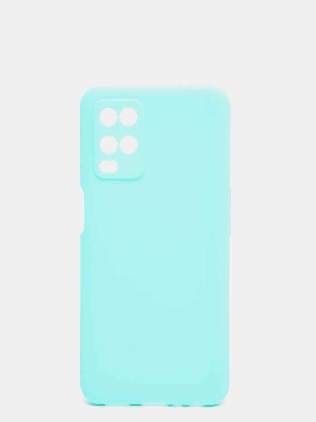 Бирюзовый чехол Oppo A54 силиконовый