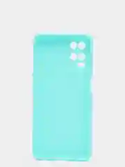 Бирюзовый чехол Oppo A54 силиконовый
