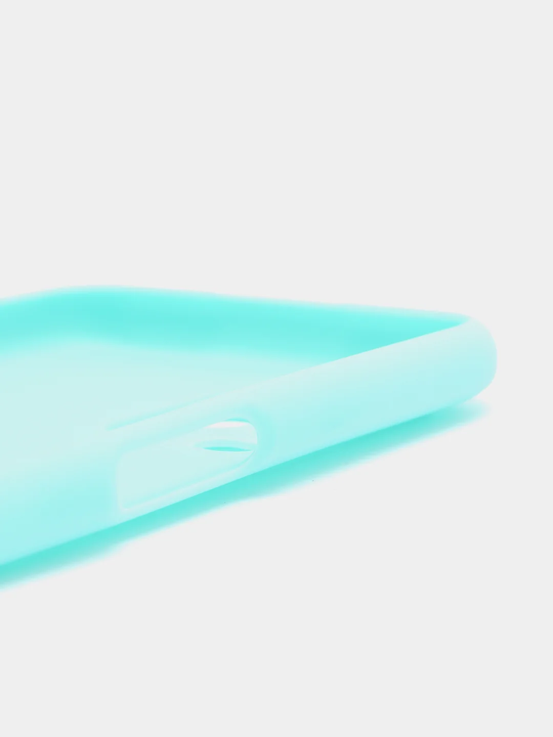 Бирюзовый чехол Oppo A54 силиконовый
