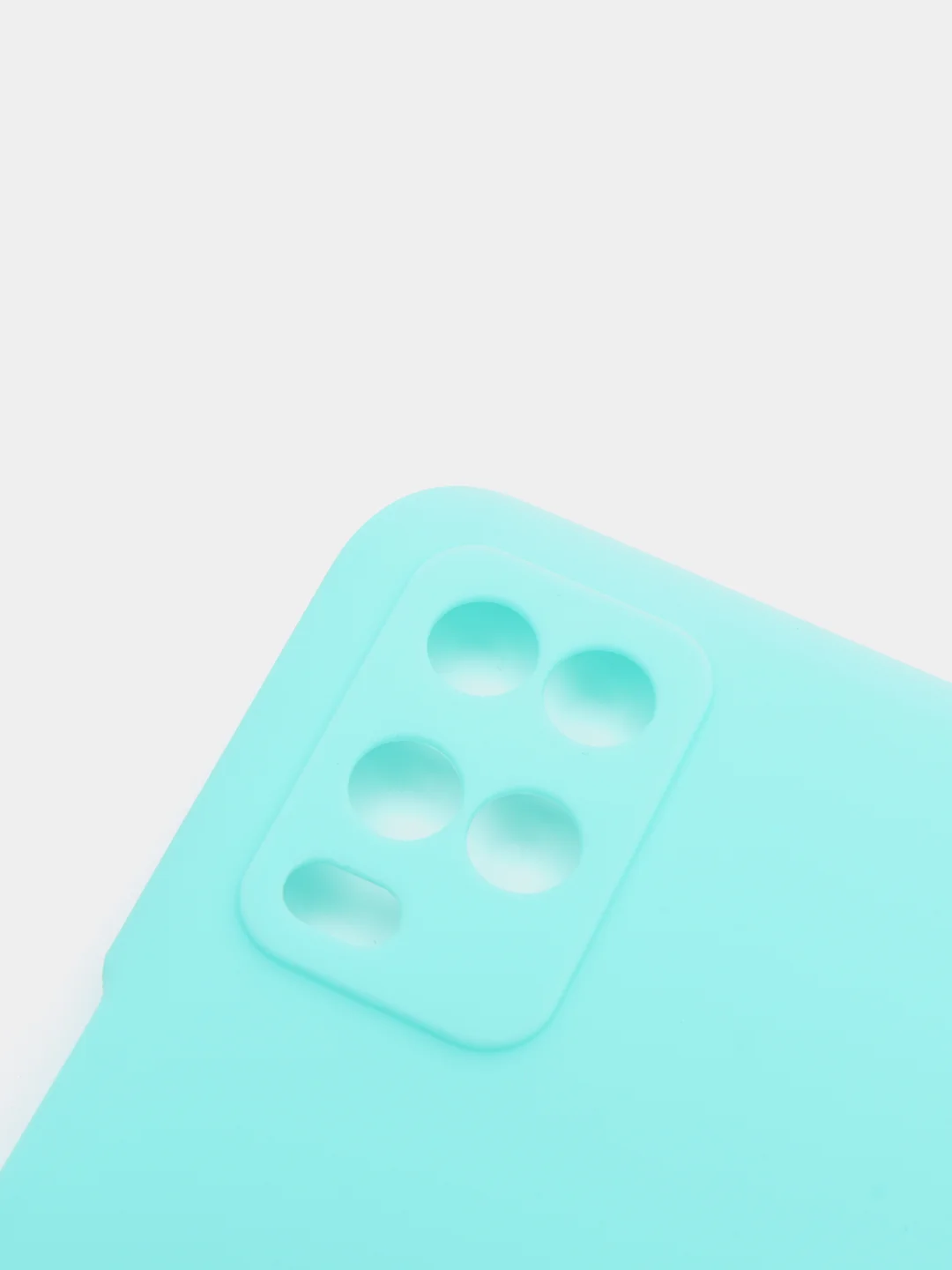 Бирюзовый чехол Oppo A54 силиконовый