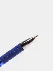 Синий шариковая ручка, тонкая линяя письма
