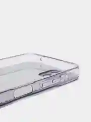 Черный чехол для Samsung A22S/A226B силиконовый прозрачный с кармашком для карт