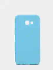 Голубой чехол Samsung Galaxy A5 2017 (A520), Самсунг Галакси А5 (А520) силиконовый цветной матовый