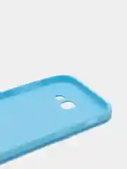 Голубой чехол Samsung Galaxy A5 2017 (A520), Самсунг Галакси А5 (А520) силиконовый цветной матовый