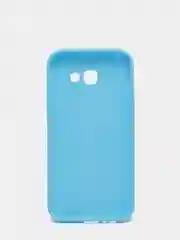 Голубой чехол Samsung Galaxy A5 2017 (A520), Самсунг Галакси А5 (А520) силиконовый цветной матовый