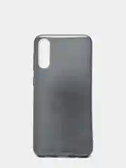 Черный чехол силиконовый с блестками для Samsung Galaxy A50 / A50s / A30s Противоударный чехол