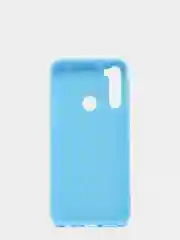 Голубой чехол Xiaomi Redmi Note 8T, Сяоми Редми Нот 8Т, силиконовый цветной матовый