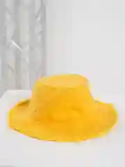 Желтый панама джинсовая, унисекс