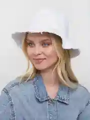 Белый панама джинсовая, унисекс