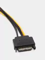 Кабель питания видеокарты SATA - PCIe 6pin