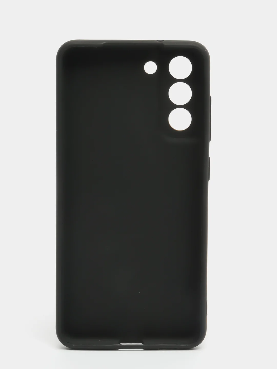 Черный чехол Samsung Galaxy S21 FE, Самсунг Галакси С21 ФЕ черный силиконовый