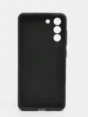 Черный чехол Samsung Galaxy S21 FE, Самсунг Галакси С21 ФЕ черный силиконовый