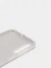 Серебряный чехол силиконовый с блестками для Samsung Galaxy A50 / A50s / A30s Противоударный чехол
