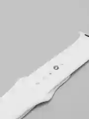 Белый силиконовый ремешок для Apple Watch на 38/40мм и 42/44 мм