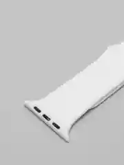 Белый силиконовый ремешок для Apple Watch на 38/40мм и 42/44 мм